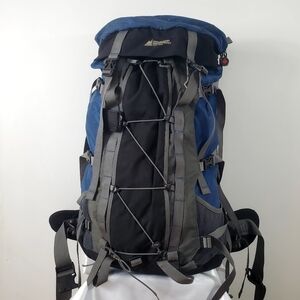MEC Backpack 75L 2 In 1 Blue Hiking Travel